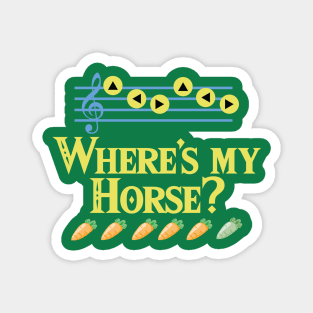 Epona's Melody: Ocarina of Time Inspired Magnet