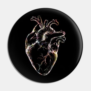 Anatomical Heart 3 Pin