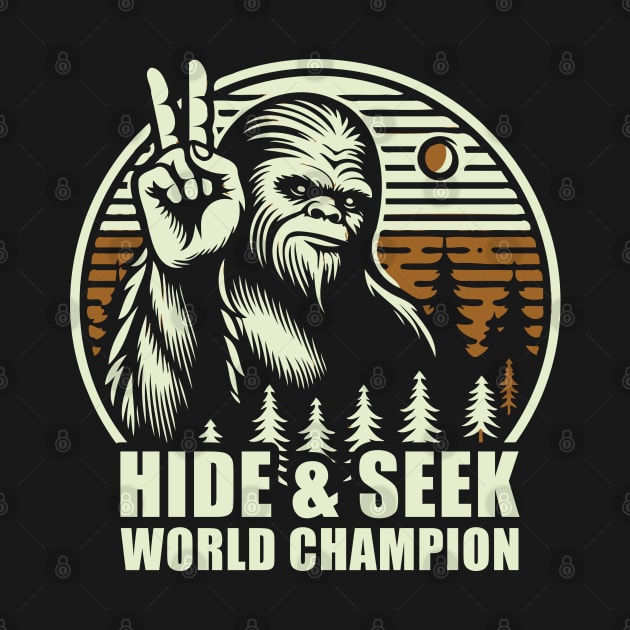 Hide seek world champion - Bigfoot by Trendsdk