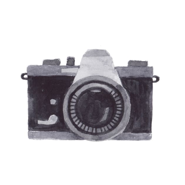 Watercolor Camera by chris@christinearnold.com