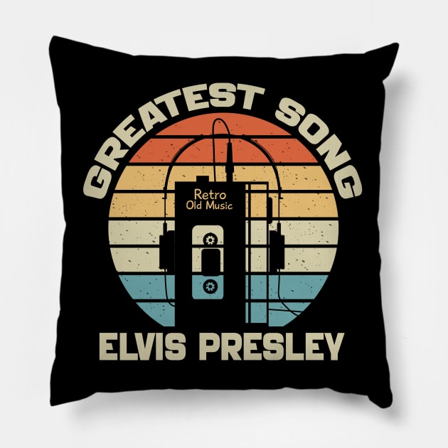 Elvis Presley Pillow by TeknologiModern