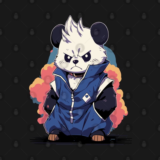 Otaku panda by Lug