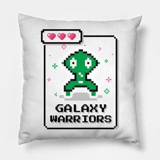 Gaming Pixels - Galaxy warriors Pillow