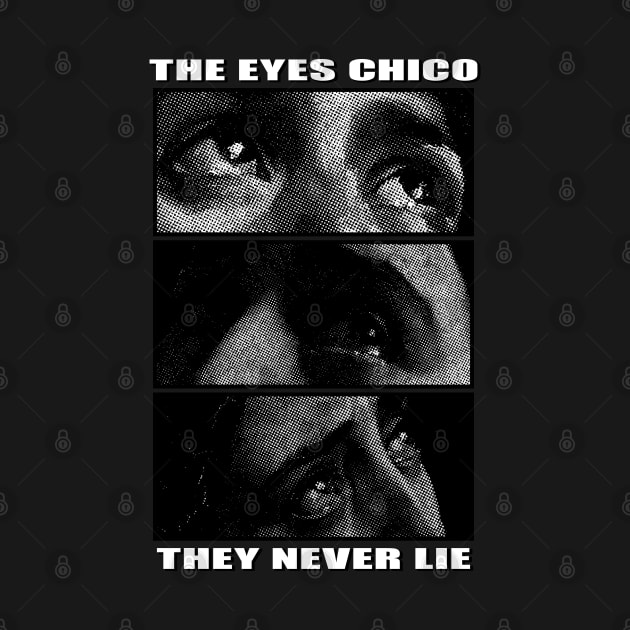 the eyes chico they never lie by Genetics art