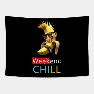 Weekend chill Tapestry