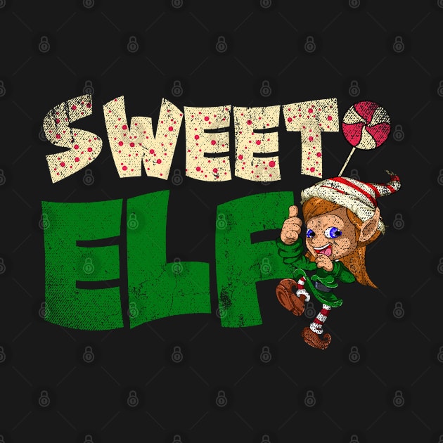 Sweet Elf Funny Christmas Xmas by ShirtsShirtsndmoreShirts