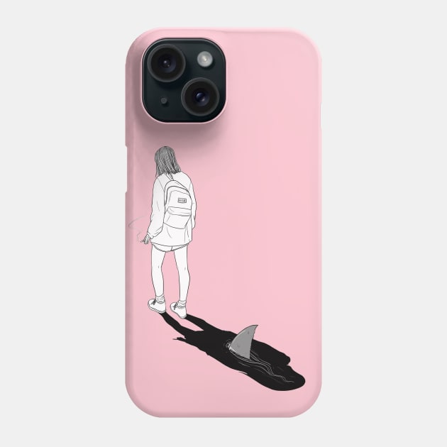 Anxious Phone Case by Elesq