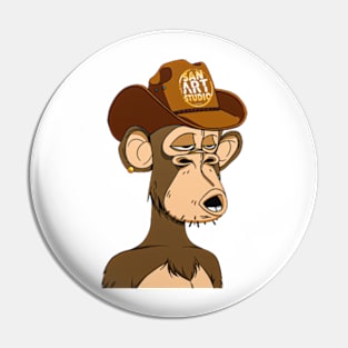 Nft monkey Pin