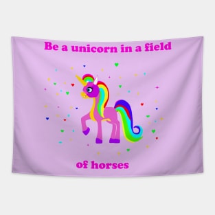 unicorn funny saying gift Tapestry