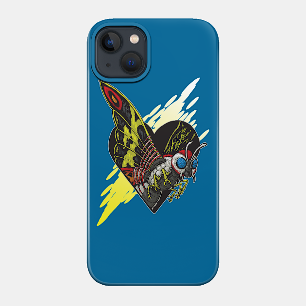 Heart - Mothra - Phone Case