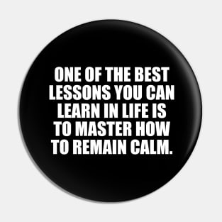 One of the best lessons you can learn in life Pin