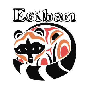 Indigenous Raccoon (Esiban) T-Shirt