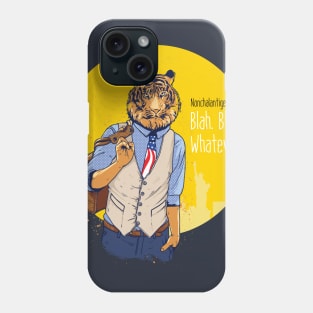 Nonchalantiger Phone Case