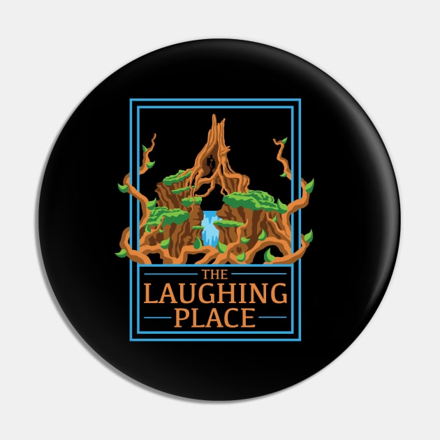 The Laughing Place Pin by ryandraws_stuff