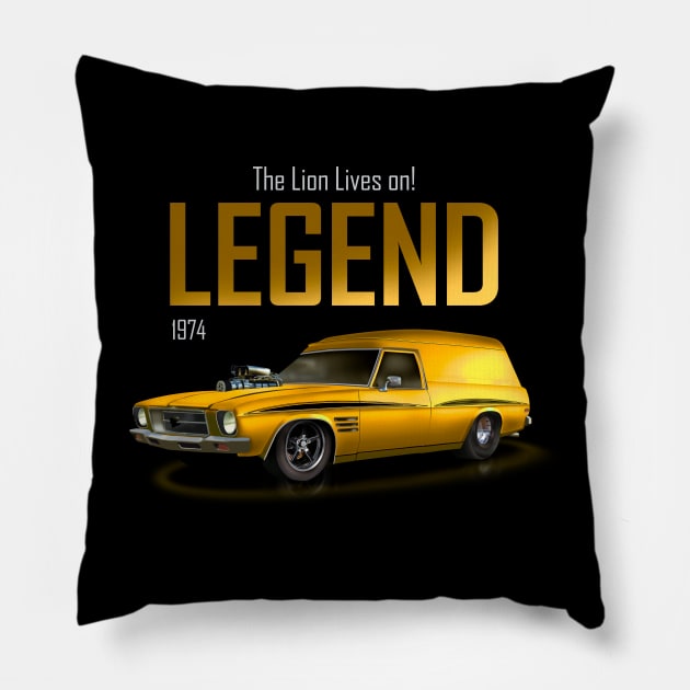 Holden Sandman Pillow by hardtbonez