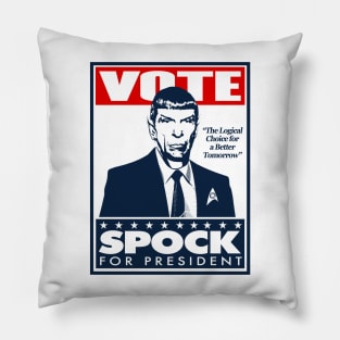 Vote STAR TREK For President Pillow