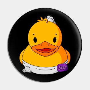 Spa Day Rubber Duck Pin