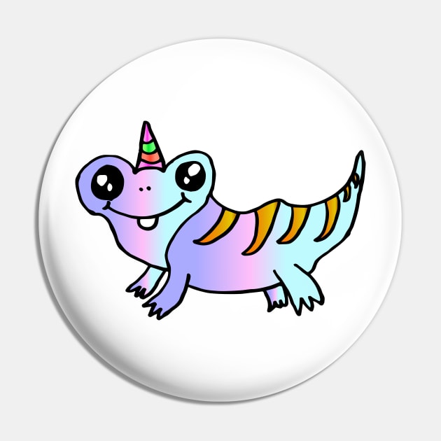 A unicorn salamander Pin by Shadowbyte91