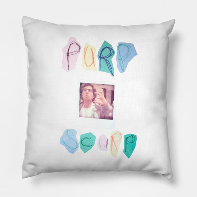 Purp Scurp Pillow by squat680