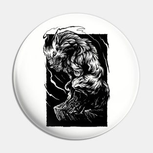 Werewolf Pin