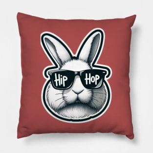 HIP HOP EASTER BUNNY Pillow