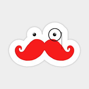 Mustache! Magnet