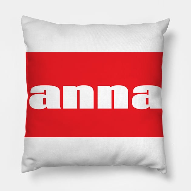 Anna Pillow by ProjectX23Red