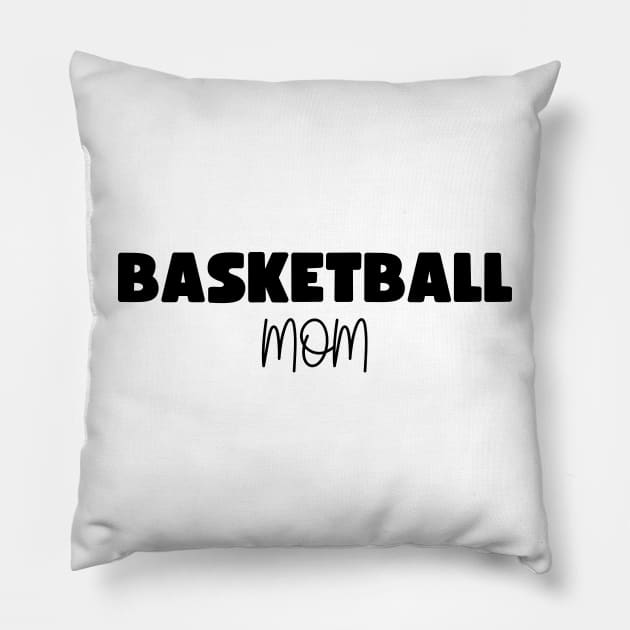 Retro Basketball Pillow by HobbyAndArt
