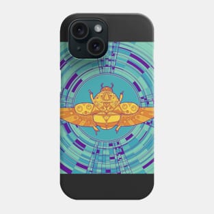 Sacred scarab Phone Case