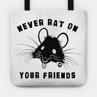 rat on friends Tote