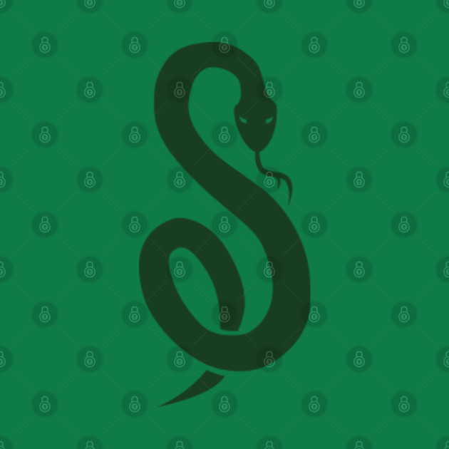 Slytherin Hogwarts House Crest - Slytherin - T-Shirt | TeePublic