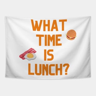 What Time Is Lunch? Tapestry