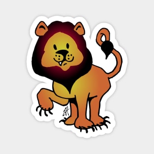 Lion Magnet