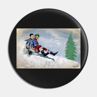 Hang on for the Ride Pin