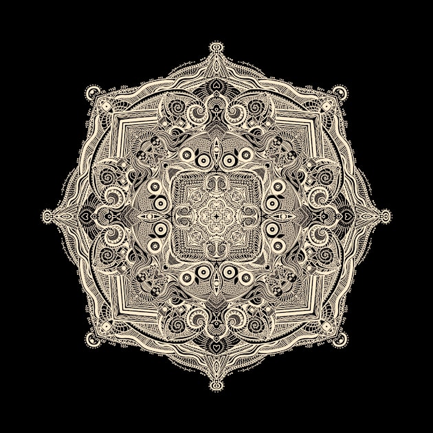 Mandala 05 (Dark Edition) by PHAZED