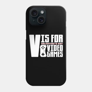 V is for Video Games Phone Case