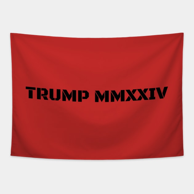 Trump MMXXIV - Black Ops Tapestry by Political Heretic