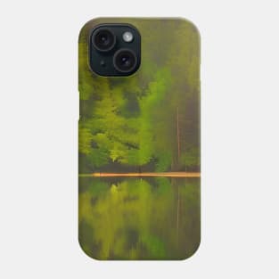 Reflective Lake Phone Case