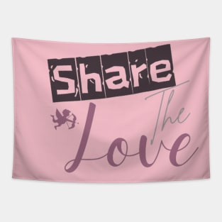 Share the Love Valentine Tapestry