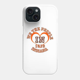 Show your Indiana pride: Indiana gifts and merchandise Phone Case