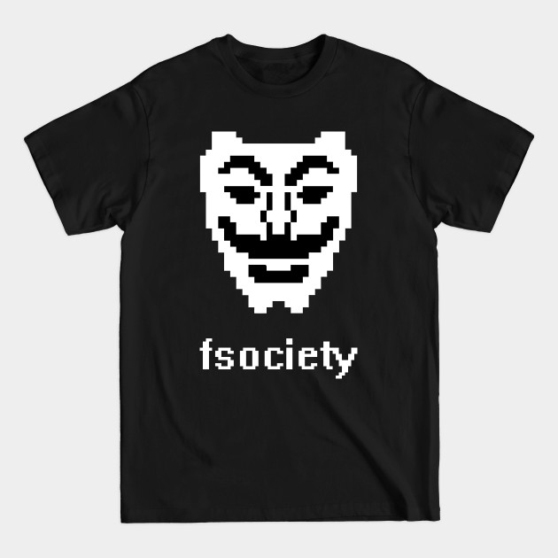 Discover Fsociety Mask (Mr. Robot) - Mr Robot - T-Shirt
