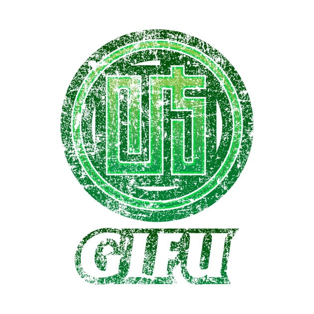 Gifu Prefecture Japanese Symbol Distressed by PsychicCat