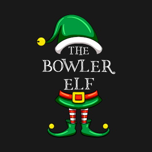 The Bowler Elf Matching Family Christmas Pajama T-Shirt