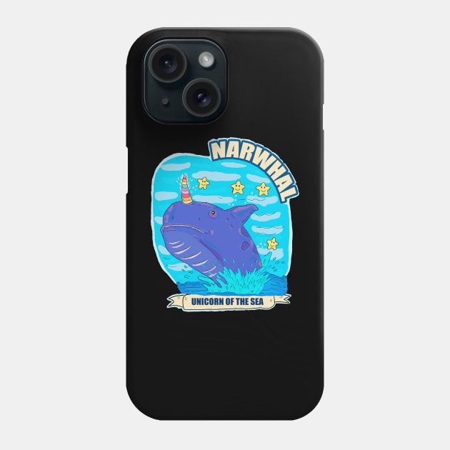 unicorn of the sea Phone Case by Ragna.cold