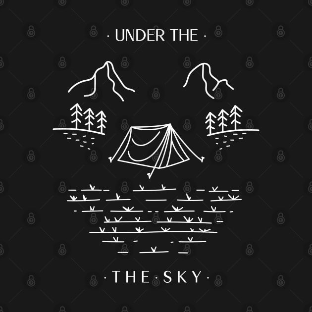 Camping under the sky by Creastore