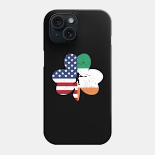 American Irish Baseball Shamrock St Patricks Day Phone Case