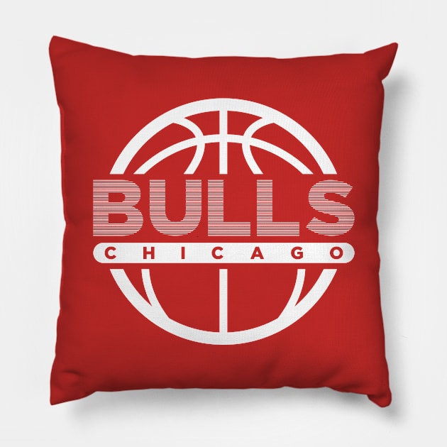 Chicago Bulls 3 Pillow by HooPet