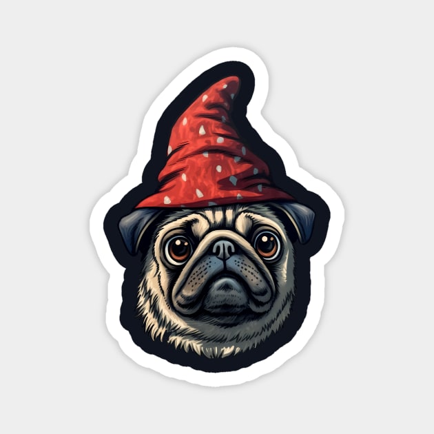 Wizard Doggy Magnet by Brilliant Tee Shop