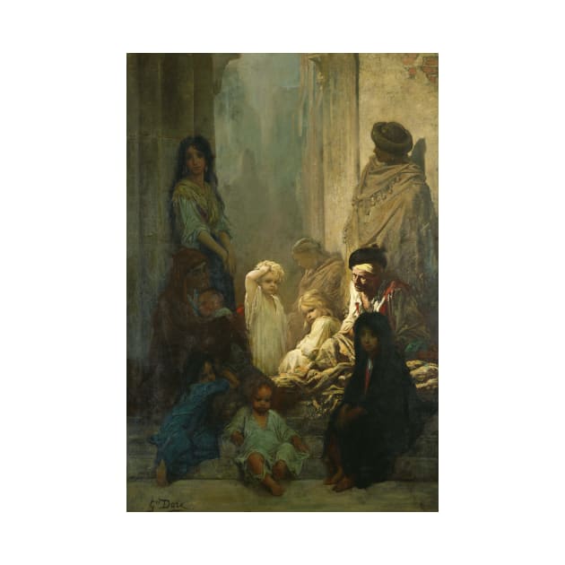 La Siesta, Memory of Spain by Gustave Dore by Classic Art Stall
