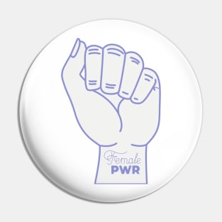 Girls Have the Power to Change the World Pin